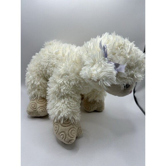 Build A Bear Workshop Vanilla Swirls Lamb Sheep Plush Stuffed Animal 2011 BABW - Picture 6 of 16